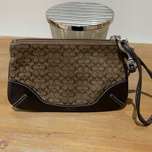 Used Coach Wristlet